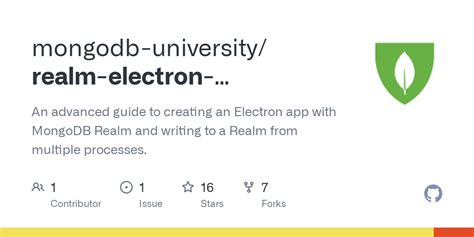 mongodb electron|GitHub .